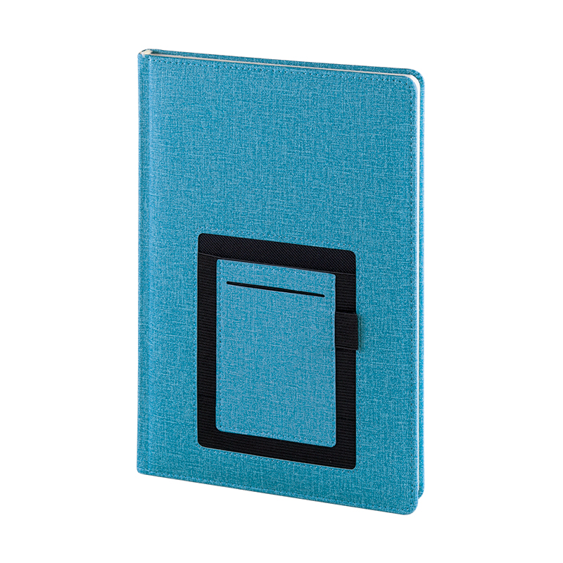 N1105 Turkuaz Termo Deri̇ Tarihli Ajanda (Ivory Kağıt)